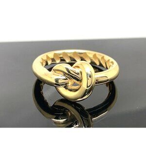 Love Knot Ring 14k Yellow Gold Promise Friendship Women's Jewelry Size 6.5